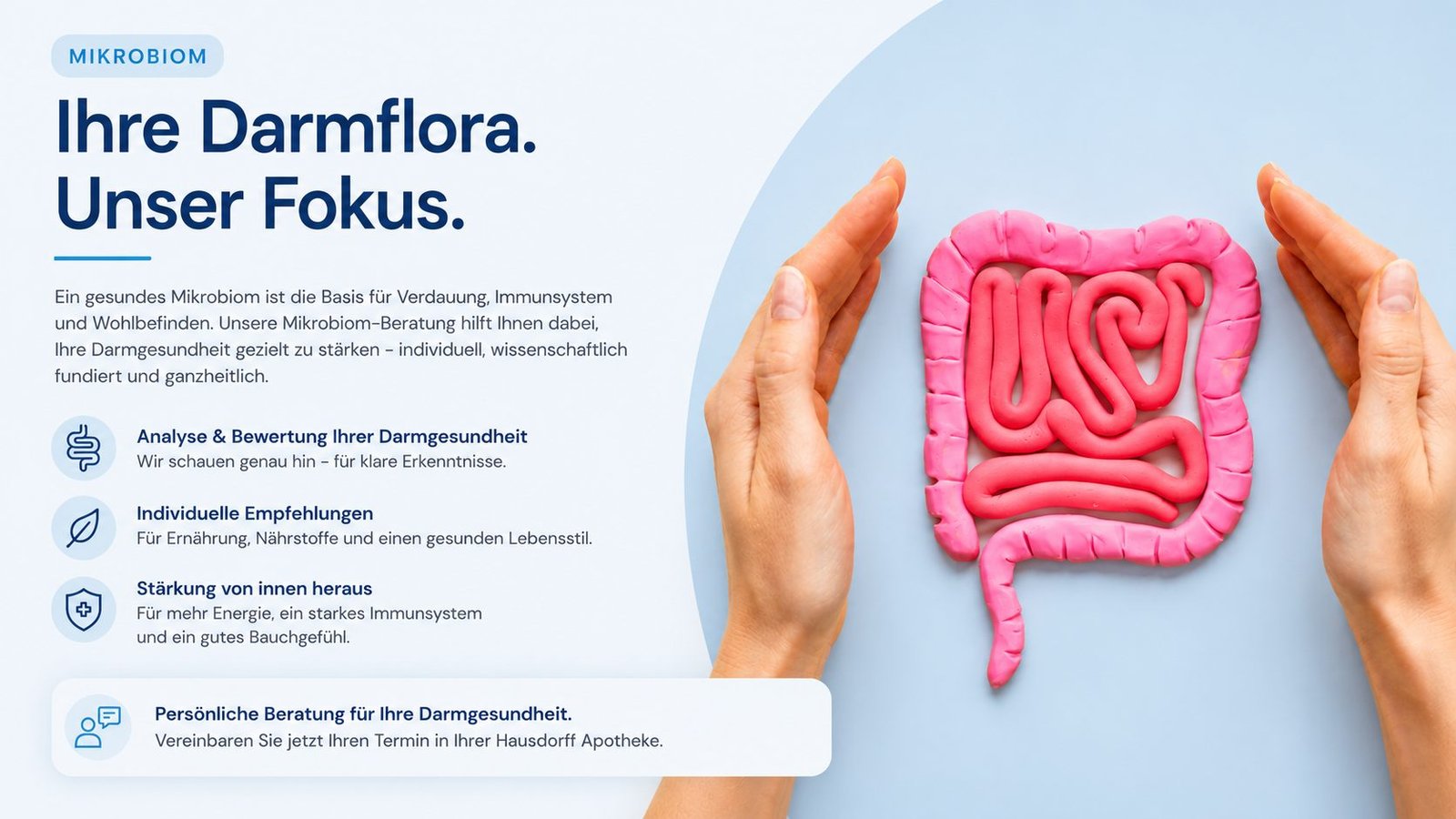 Mikrobiom-Beratung in der Hausdorff Apotheke