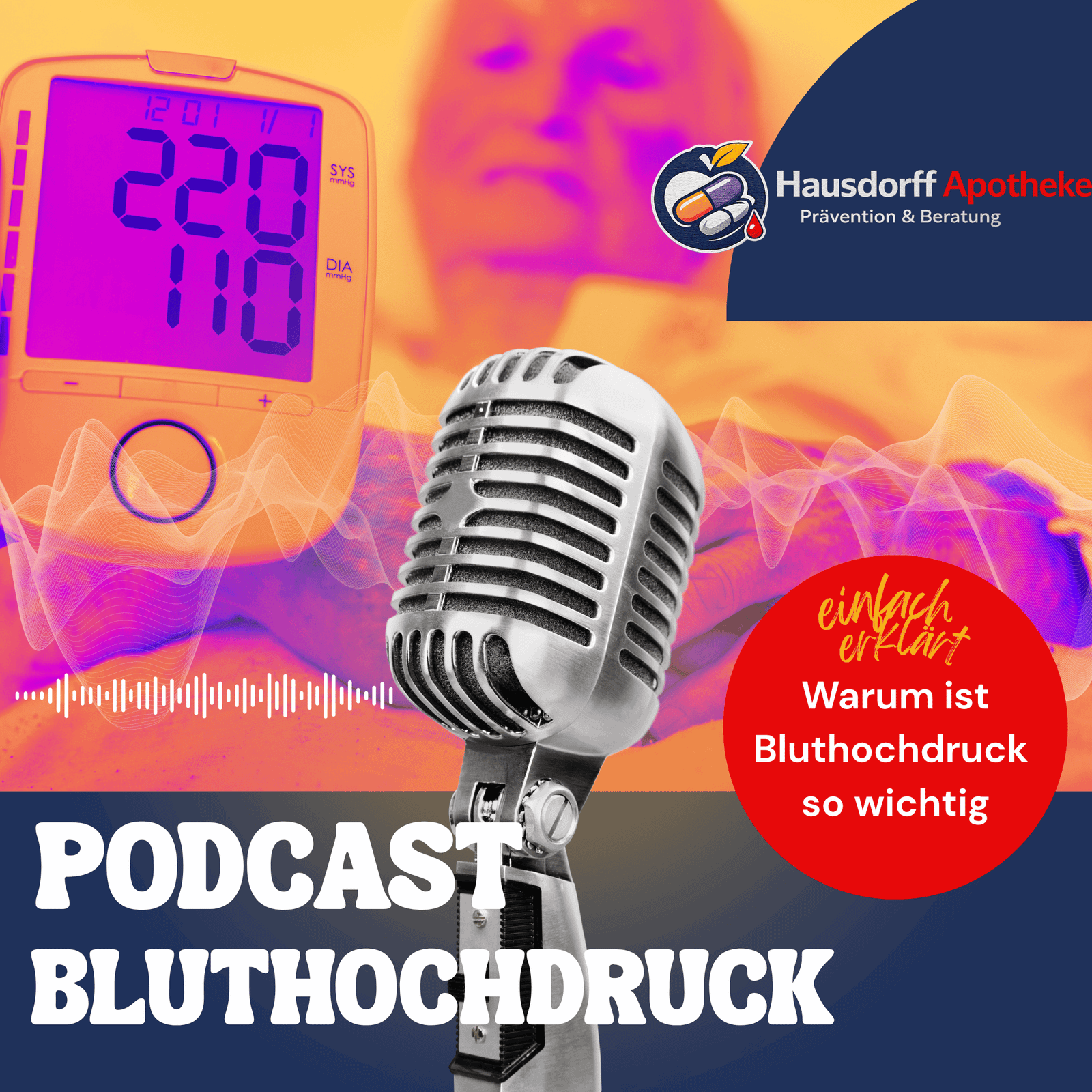 Bluthochdruck-Podcast der Hausdorff Apotheke